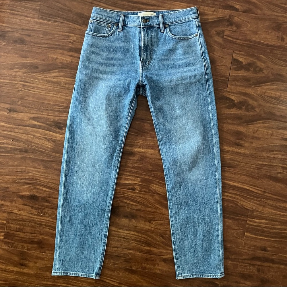 Madewell Light Blue Straight Jeans